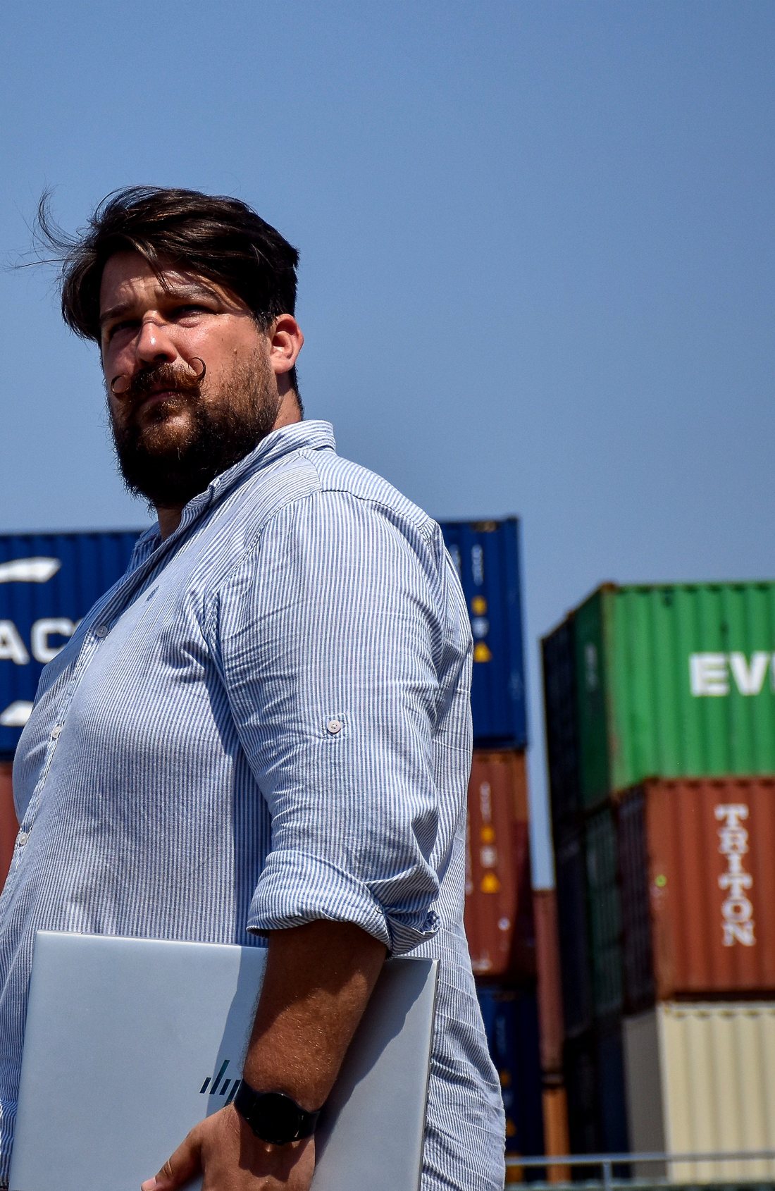 Nuno Moreira, fundador da NM Advisory, no terreno